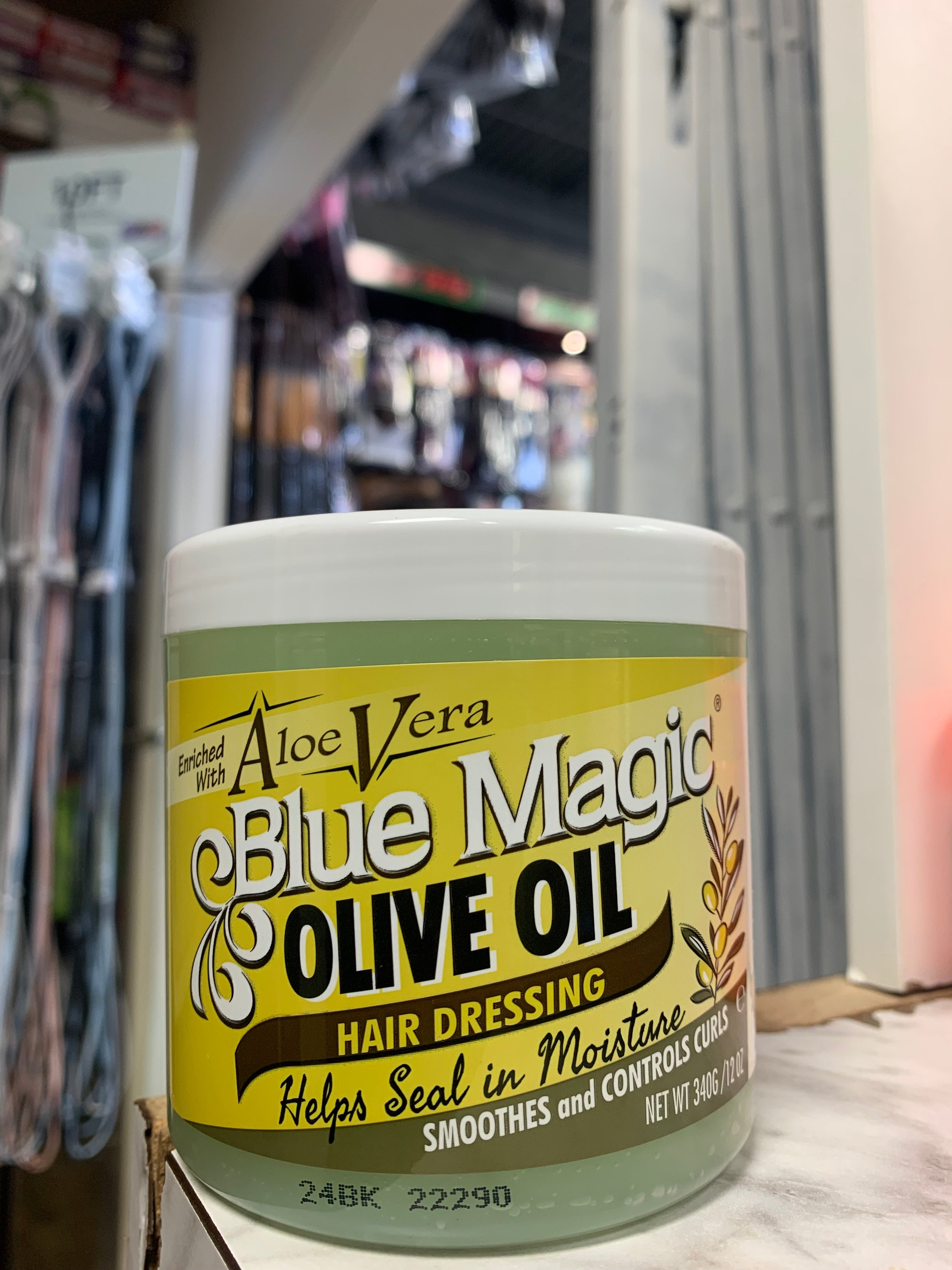 Blue Magic Olive Oil Hair Dressing | Island Beat