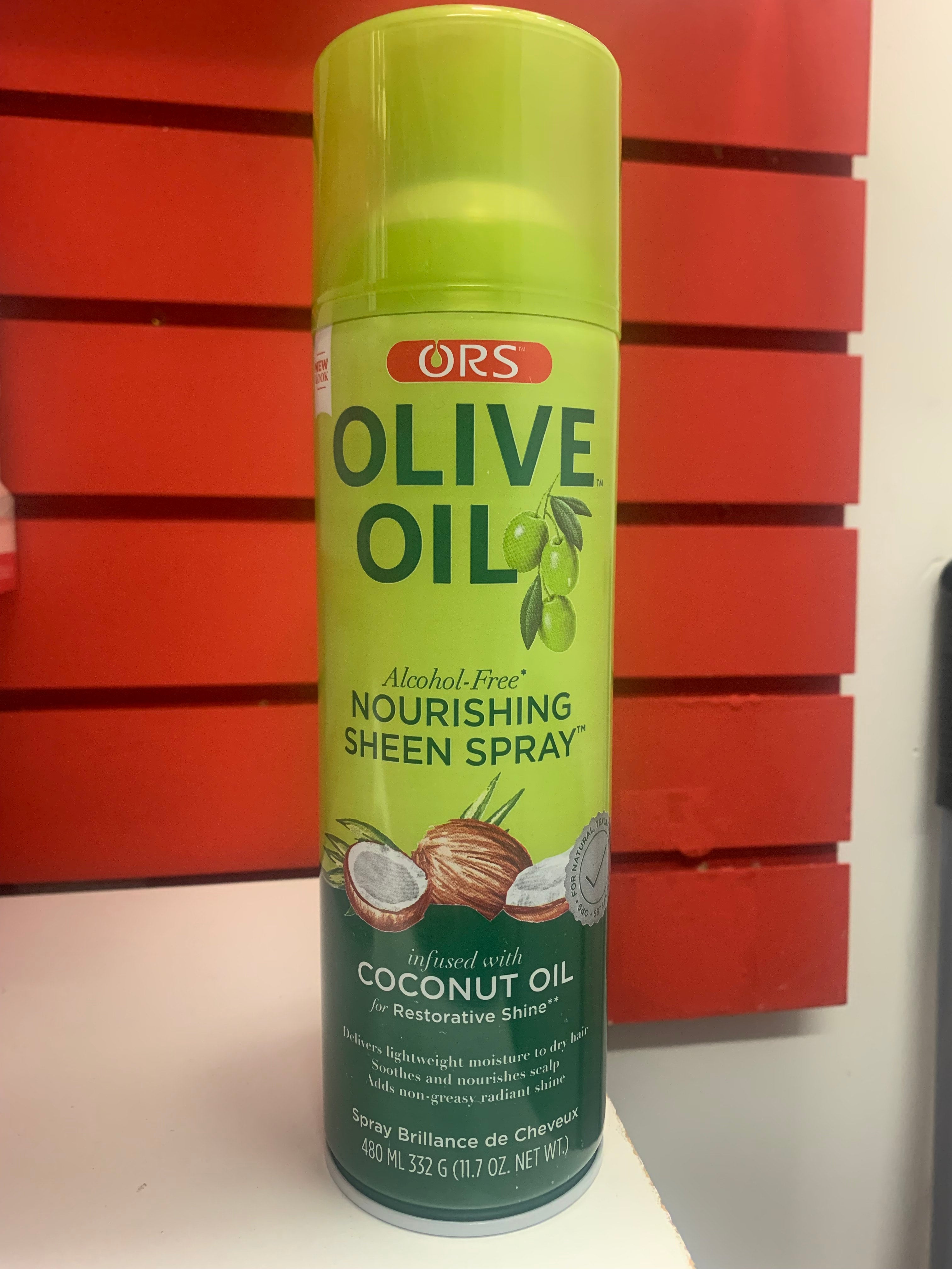 ORS Olive Oil Nourishing Sheen Spray Infused With Coconut Oil For